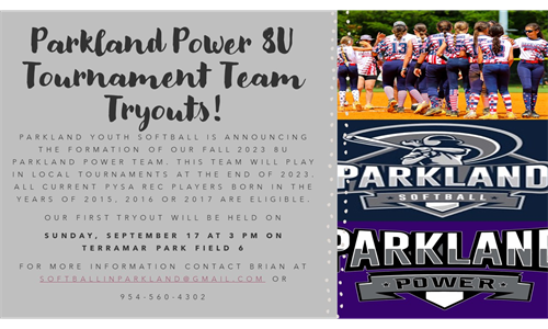 Parkland Power 8U!