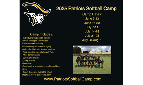 American Heritage Summer Softball Camp