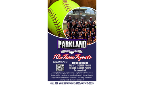 Parkland Power 10U Tryouts!